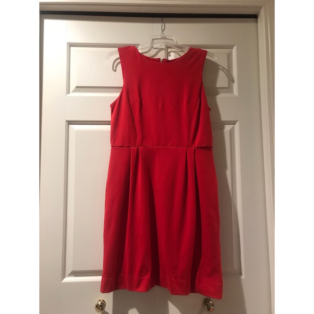 Red cocktail dress
